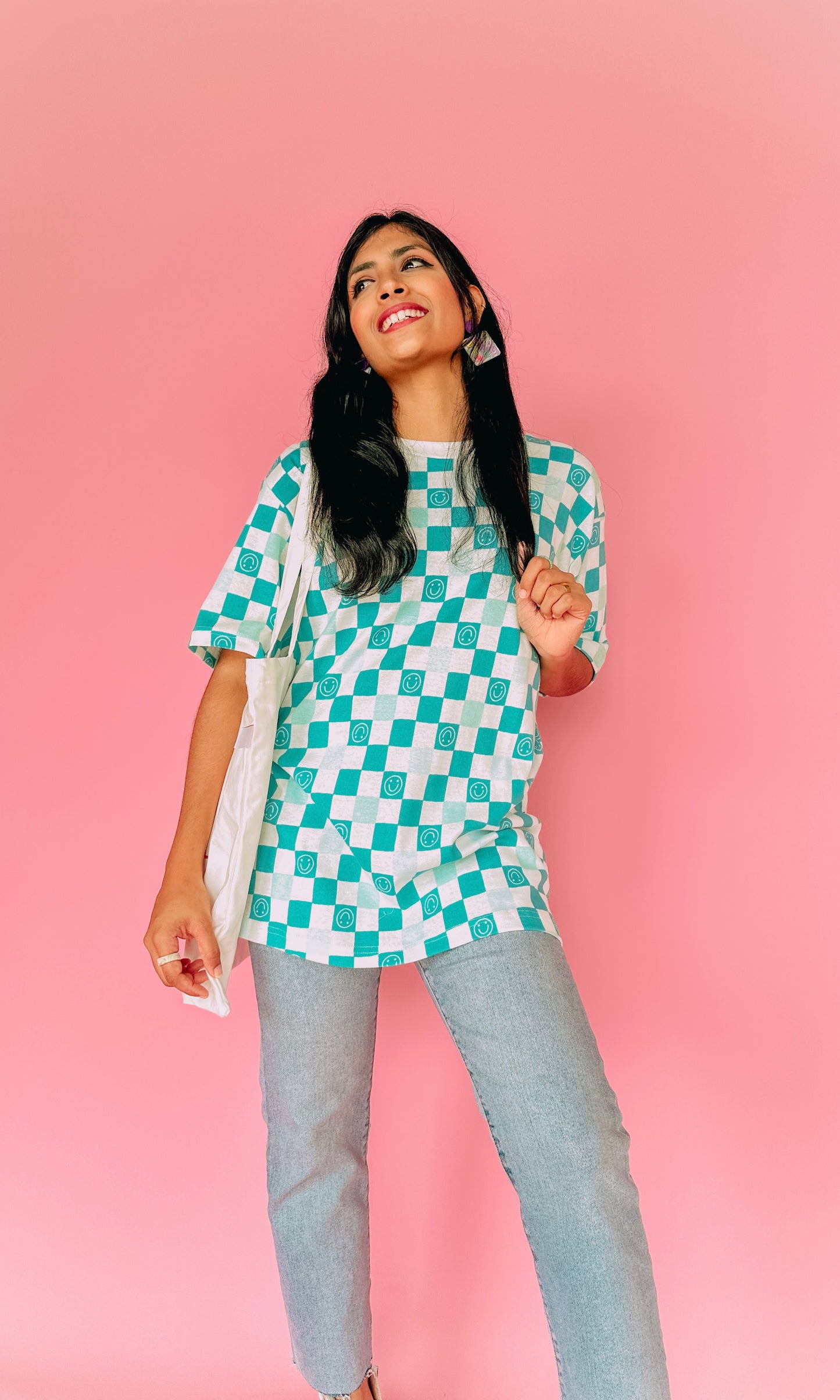Smiley Plaid