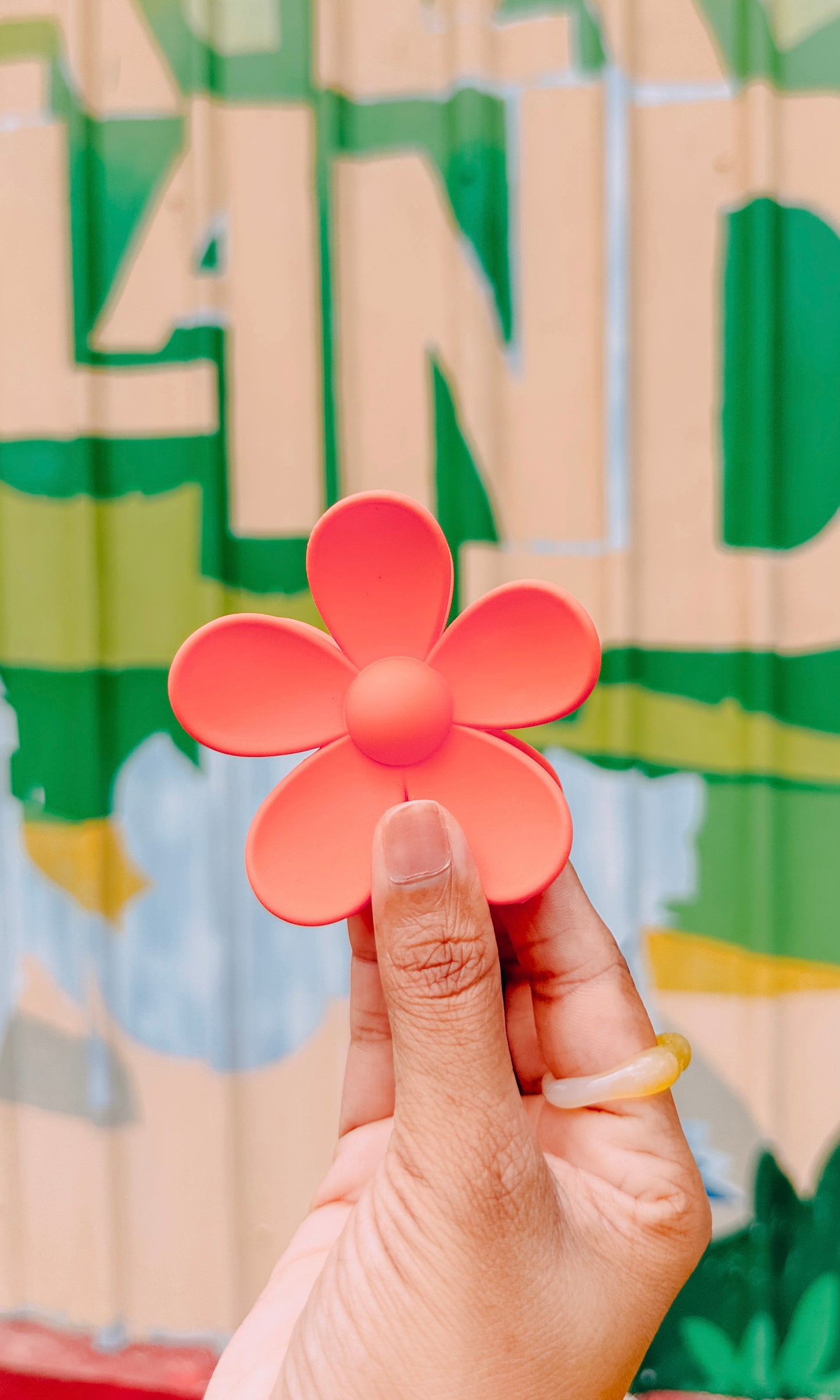 Flower Hair Claw