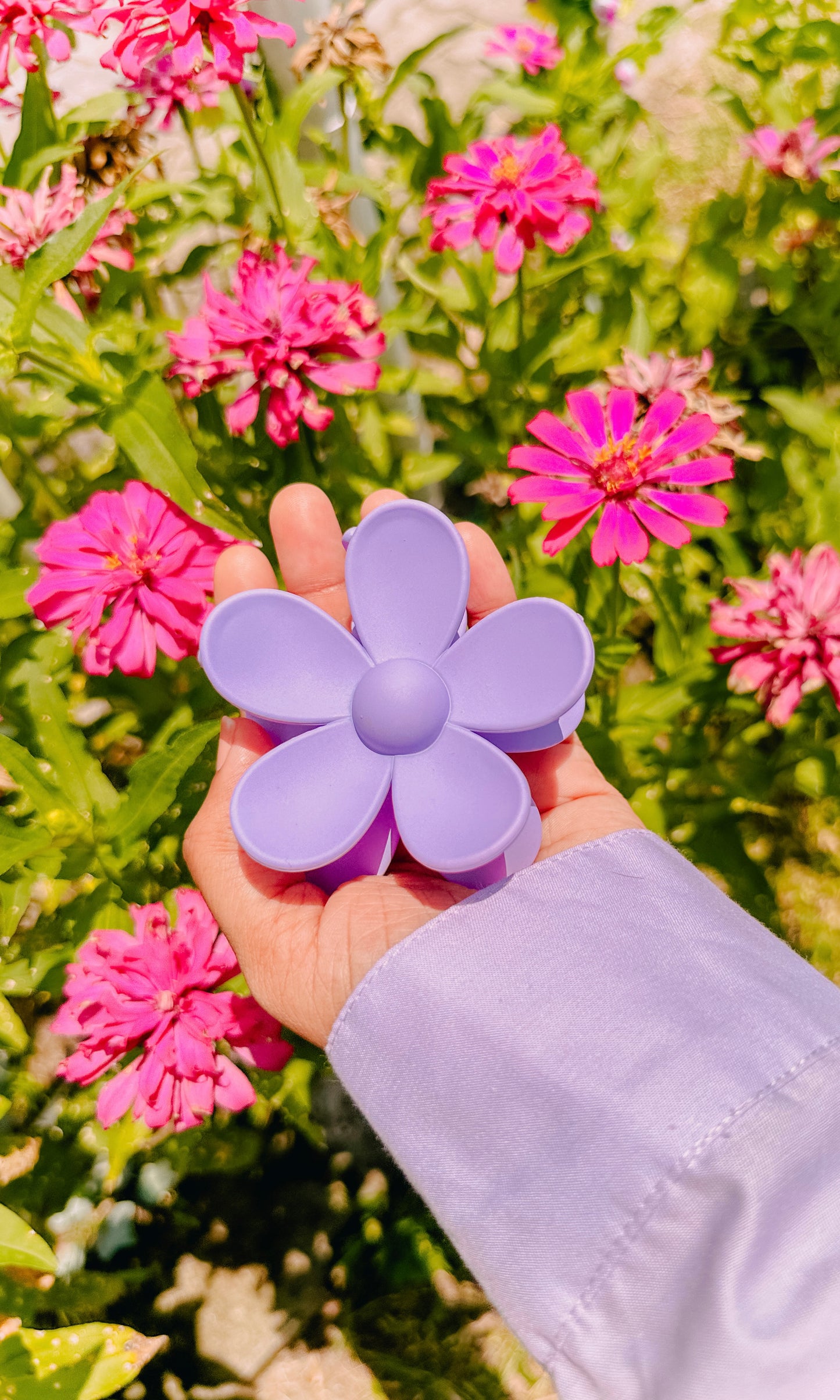 Flower Hair Claw