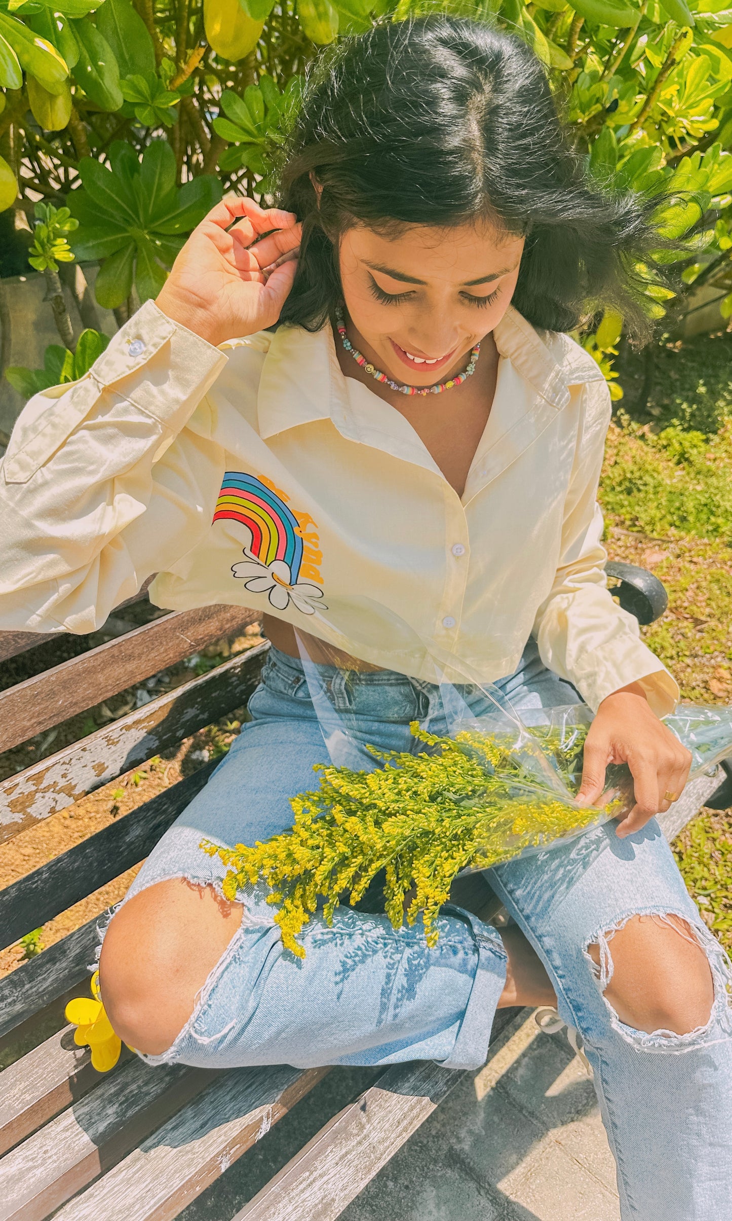 Rainbow Daisy Delight