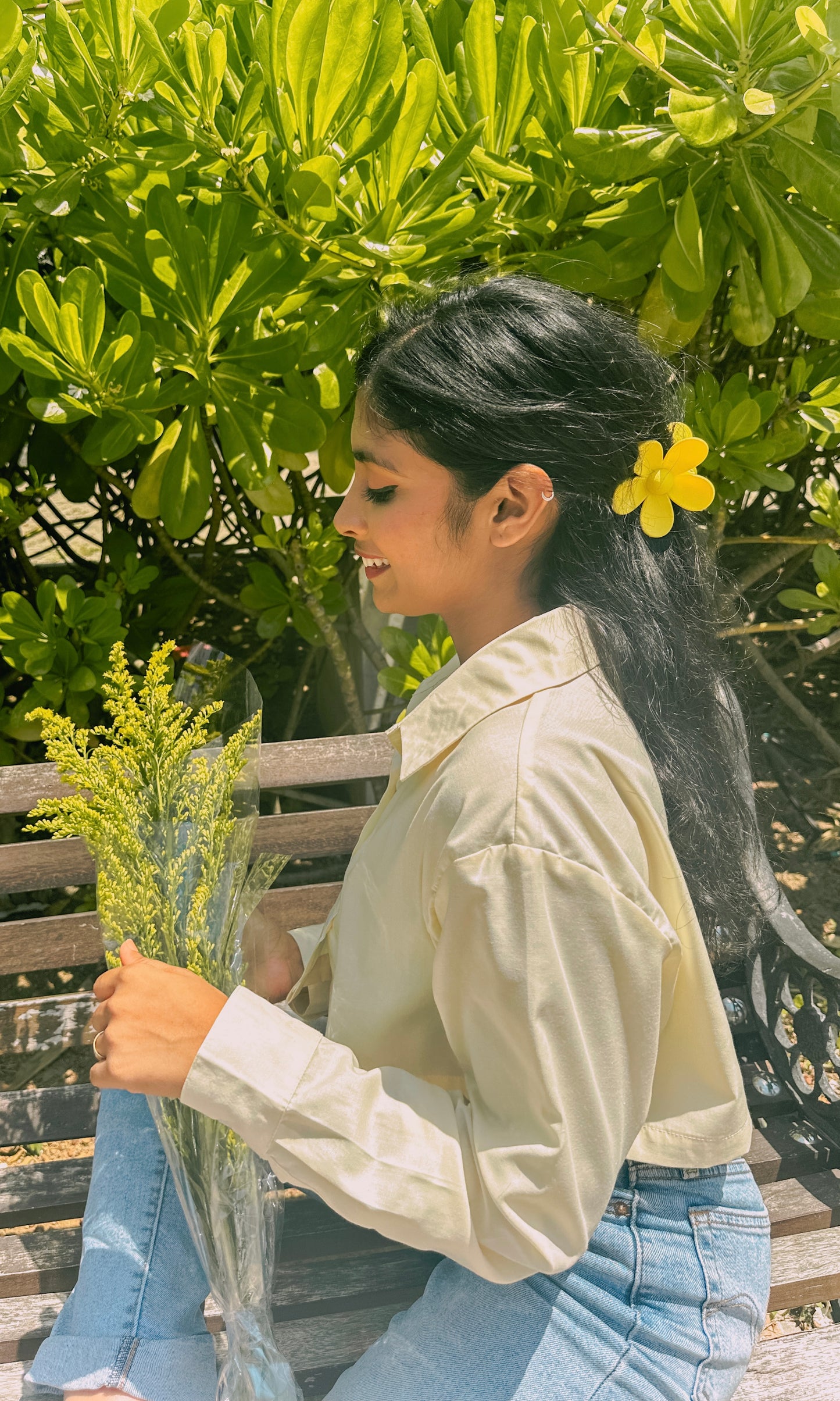 Flower Hair Claw