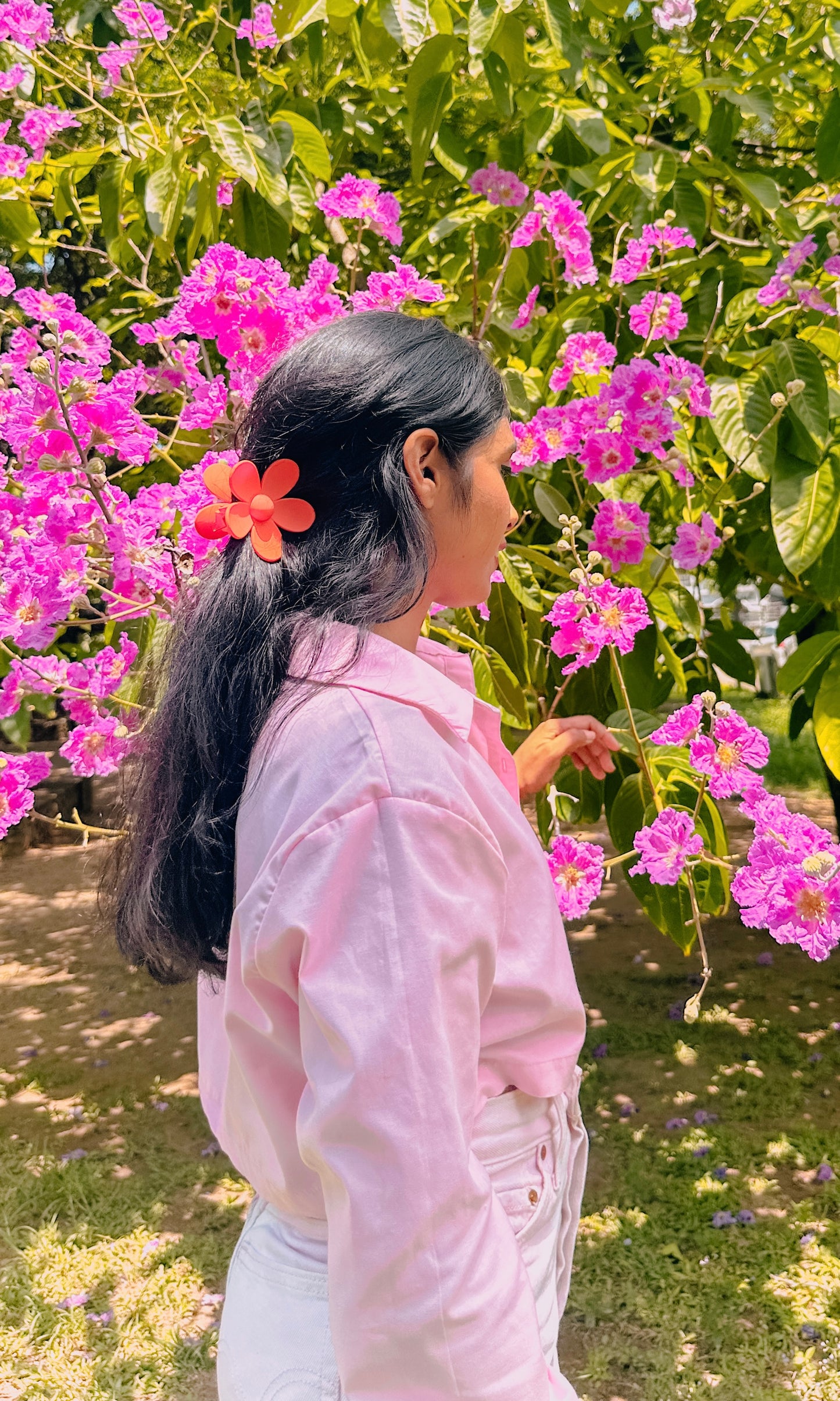 Flower Hair Claw