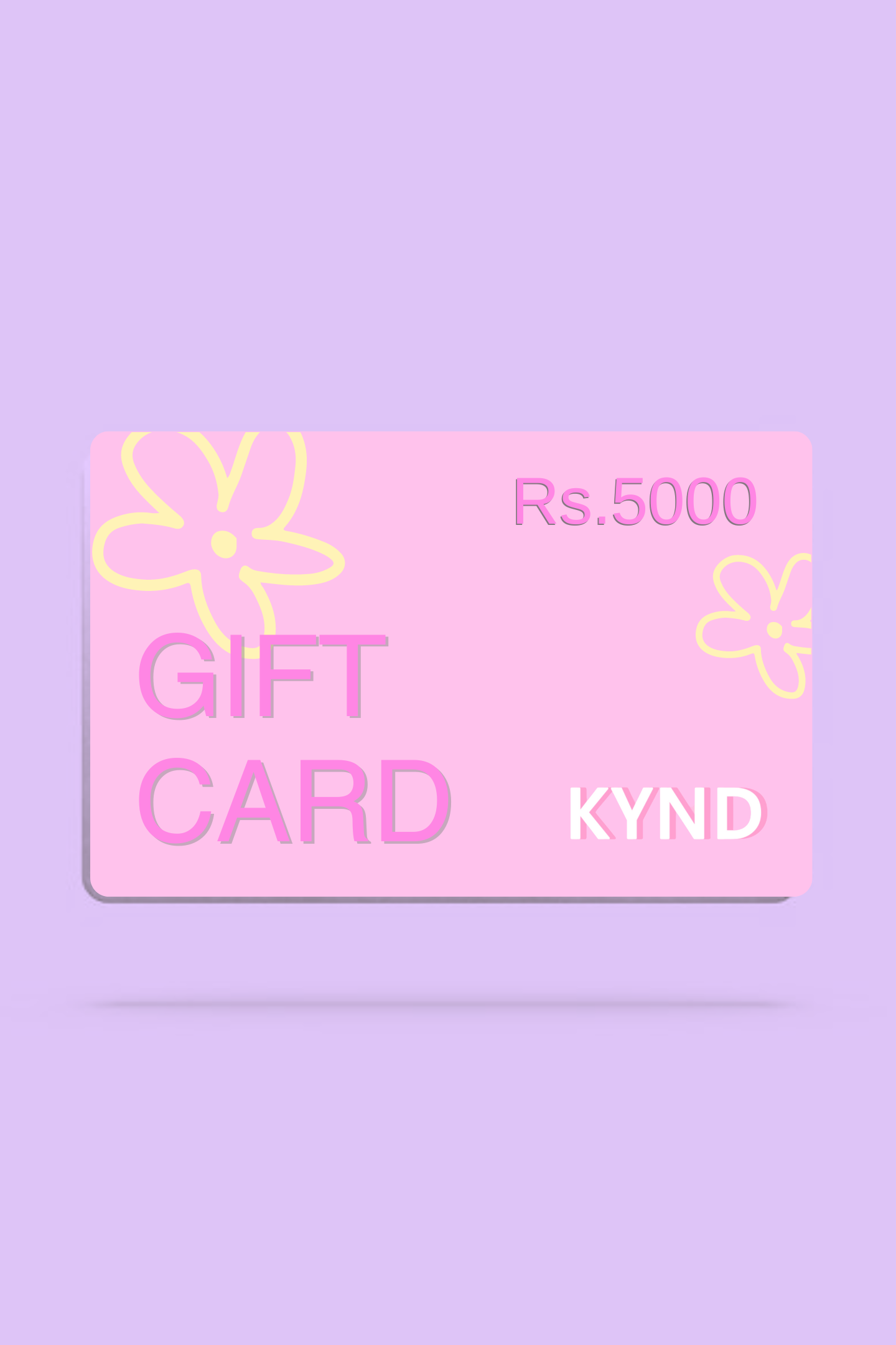 KYND E-GIFT CARD - 5000