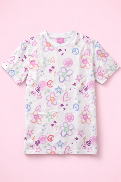 Cupid Doodle T Shirt