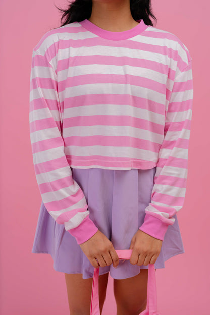 Pinkie Promise Crop Pullover