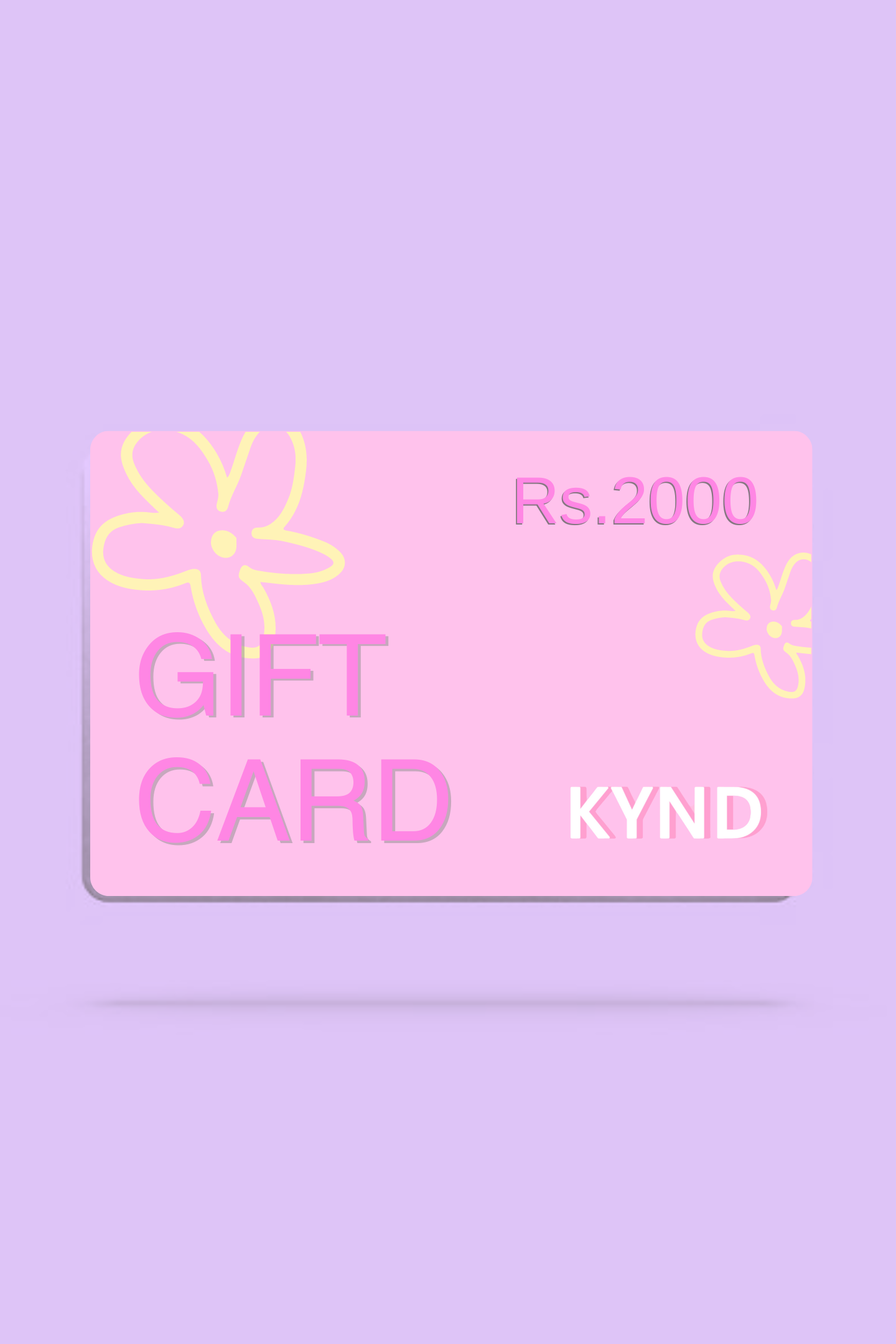 KYND E-GIFT CARD - 2000