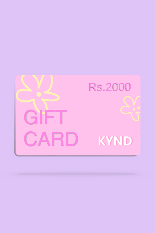 KYND E-GIFT CARD - 2000