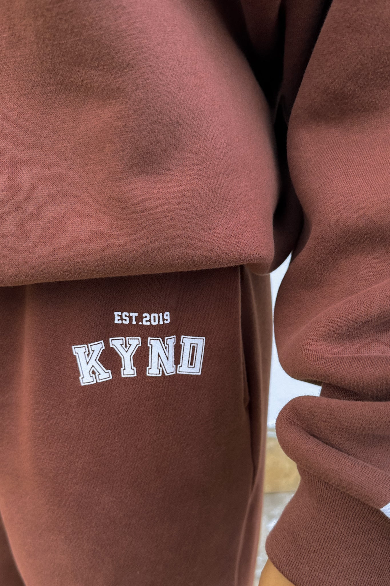 Kynd Classic Brown Wide Leg Pant
