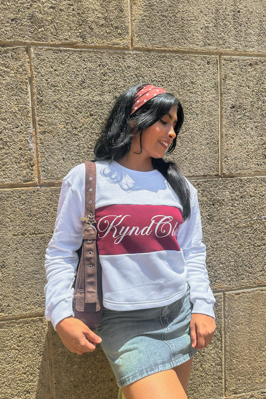 Kynd Club Signature Crop Pullover