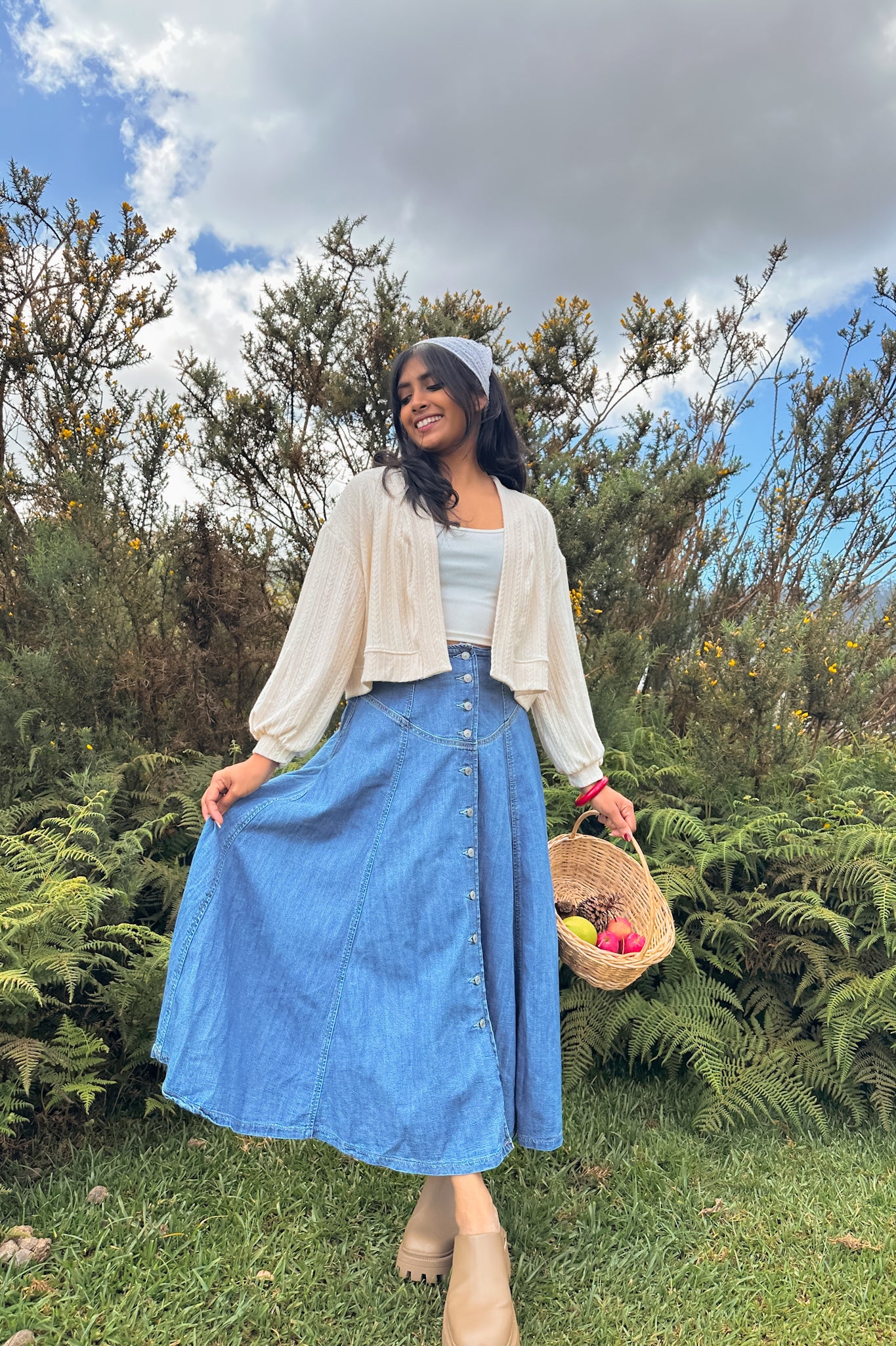 Autumn Cream Cardigan