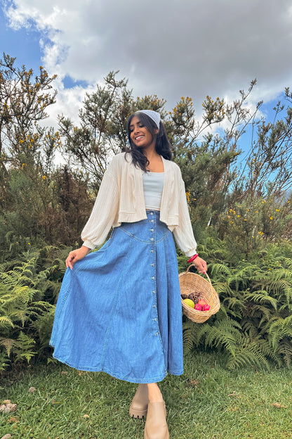 Autumn Cream Cardigan