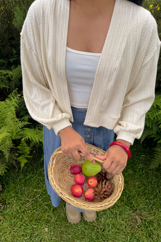 Autumn Cream Cardigan
