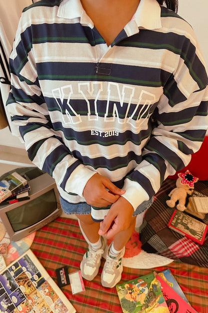 Retro Static Stipe Pullover