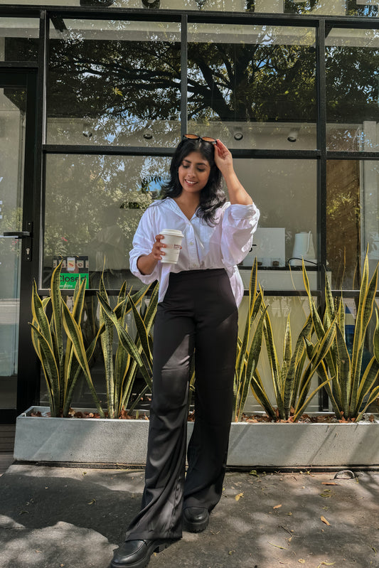 Black Brew Flare Pant