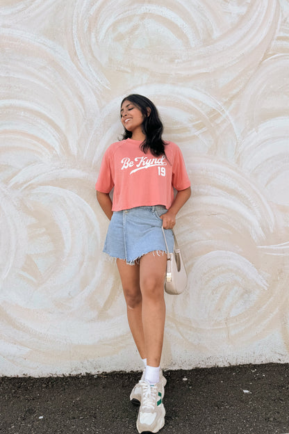 Be Kynd Varsity in Peach