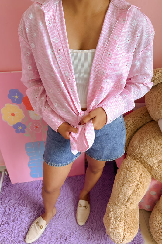 Petal Crush Oversize Shirt