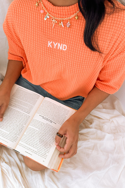 Tangerine Toast Crop T Shirt