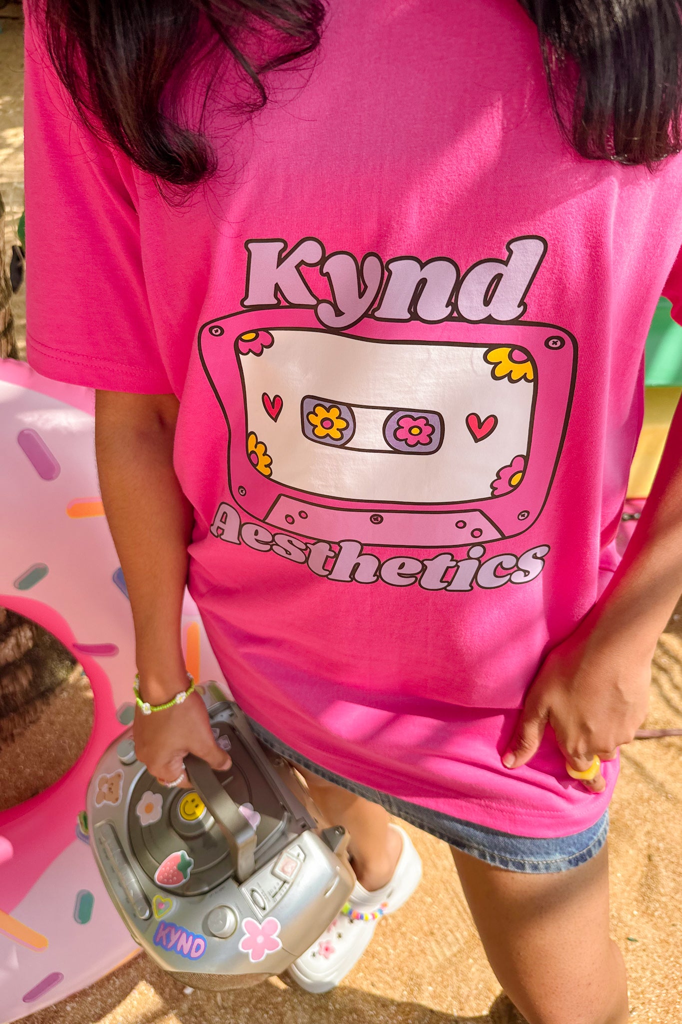 Pink Rewind T Shirt