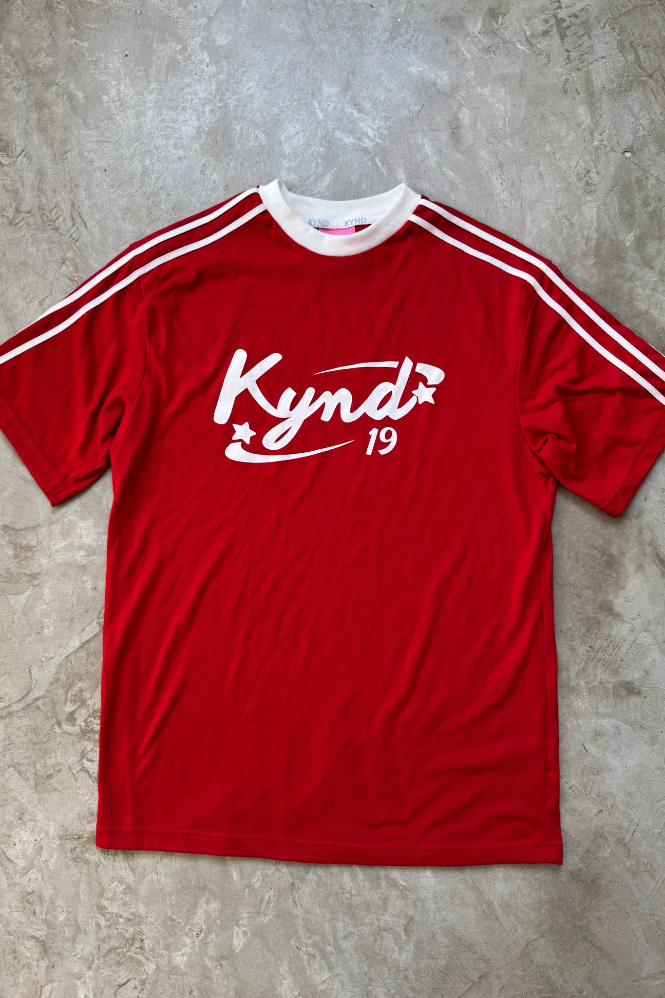 Retro Spice Red Oversize T Shirt