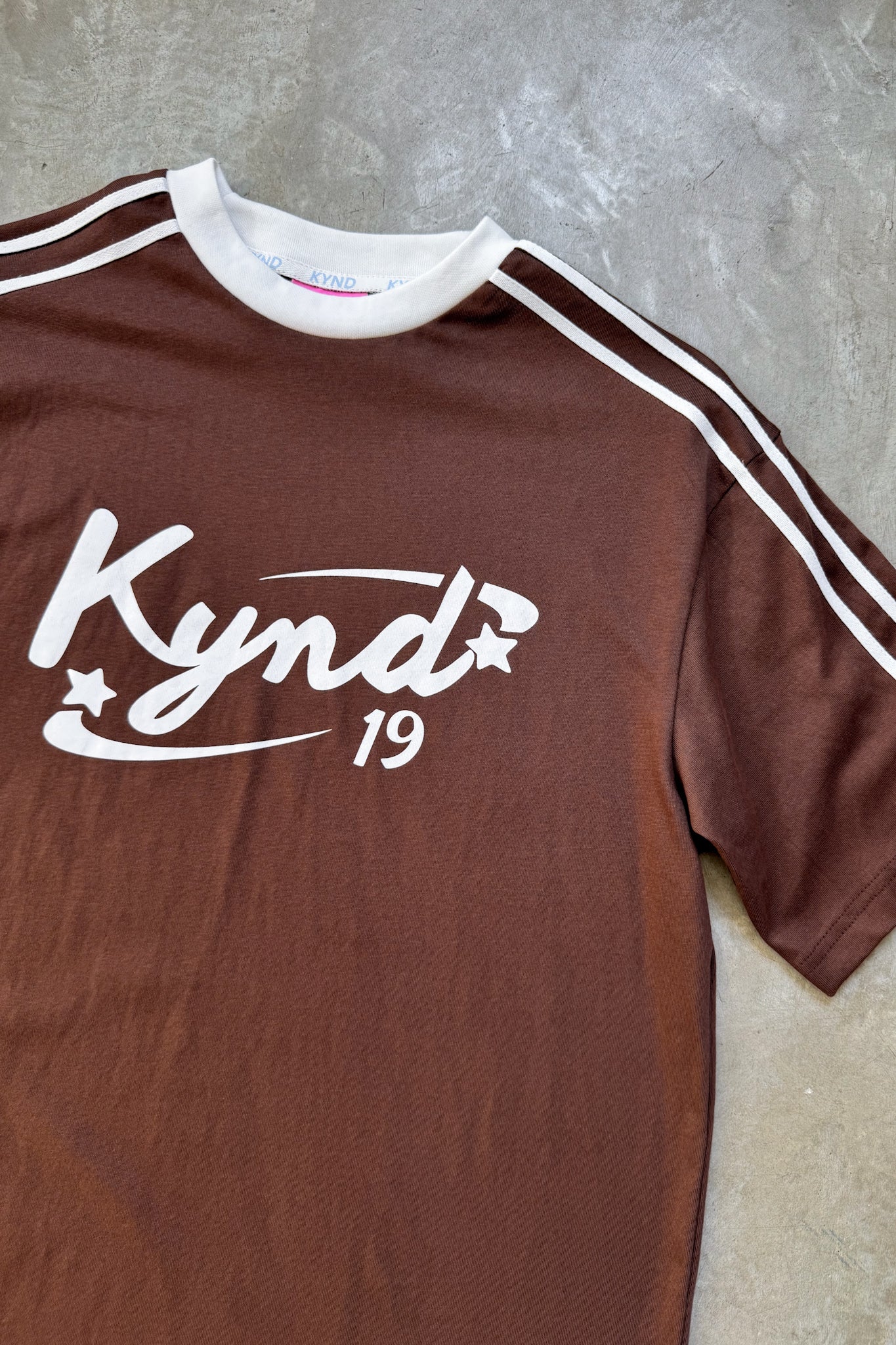 Retro Spice Brown Oversize T Shirt