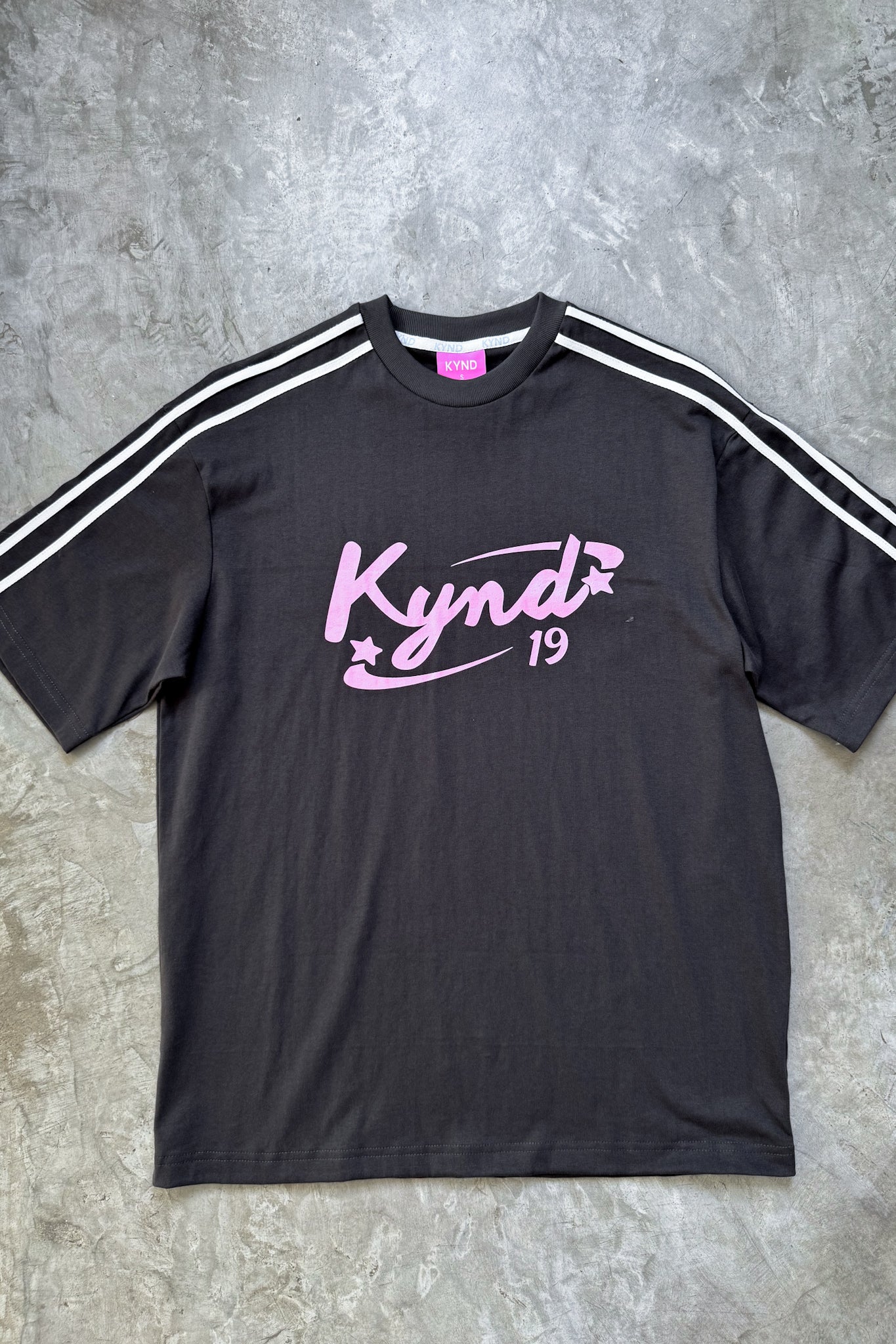 Retro Spice Grey Oversize T Shirt