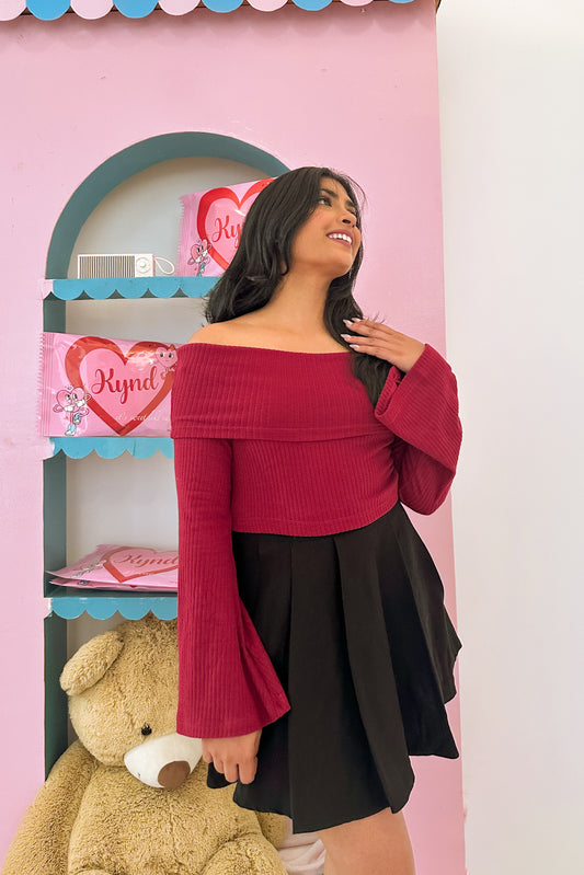 True Love Off Shoulder Top
