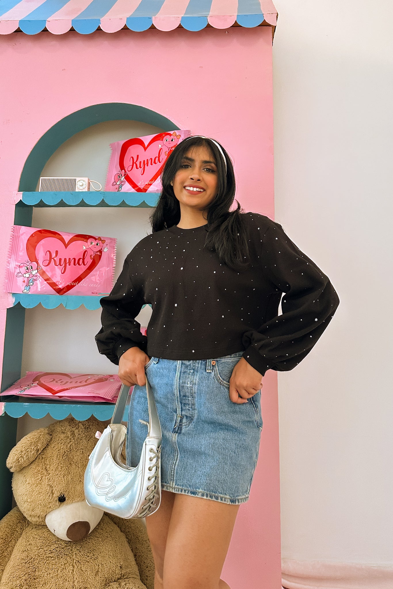 Secret Crush Crop Pullover