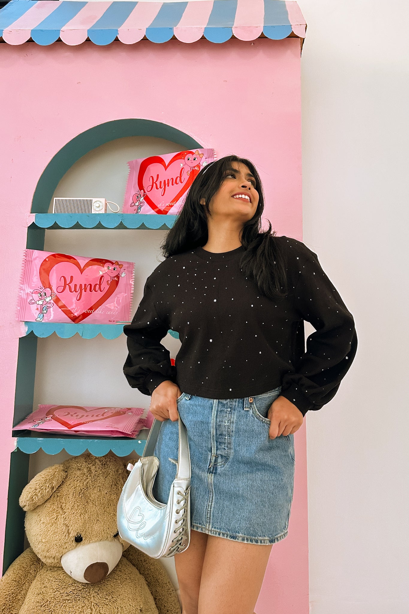 Secret Crush Crop Pullover