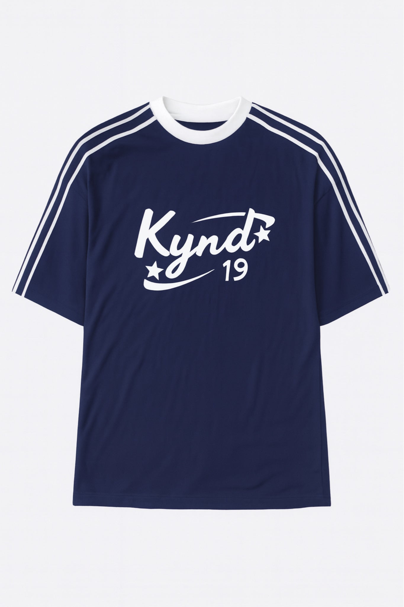 Retro Spice Blue Oversize T Shirt