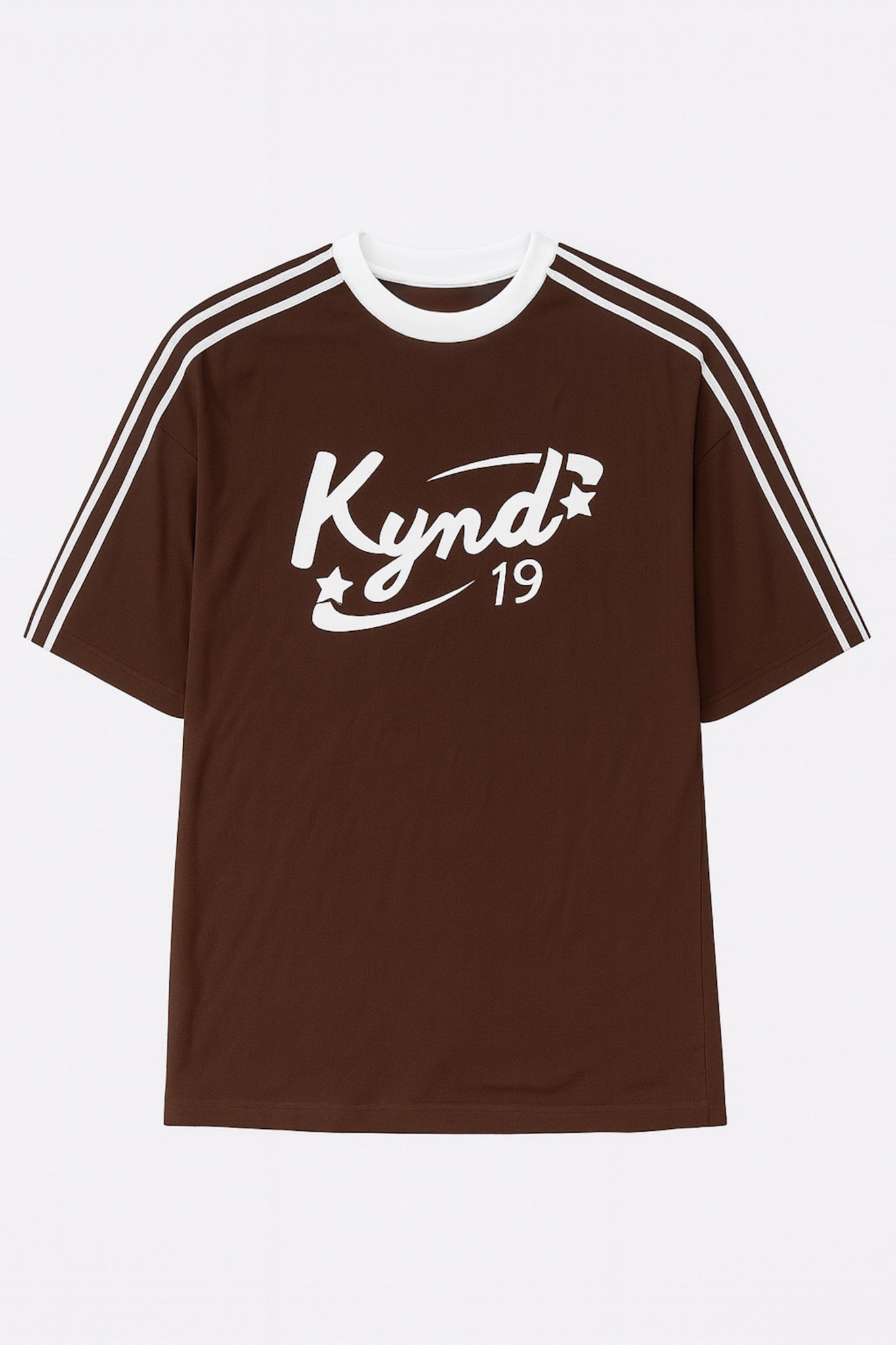 Retro Spice Brown Oversize T Shirt