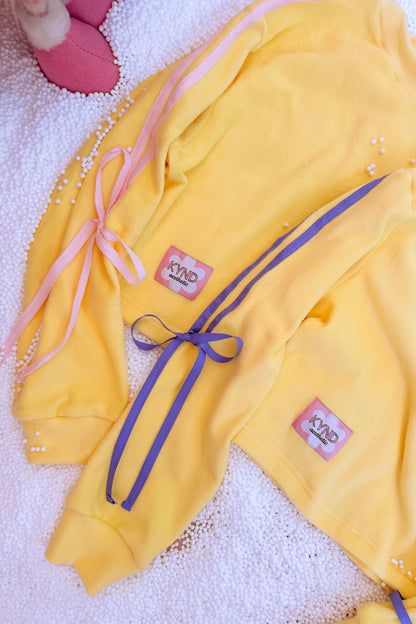 Warm Wish Purple Bow Pullover