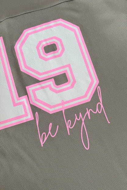 Star Player Oversize Jersey Beige