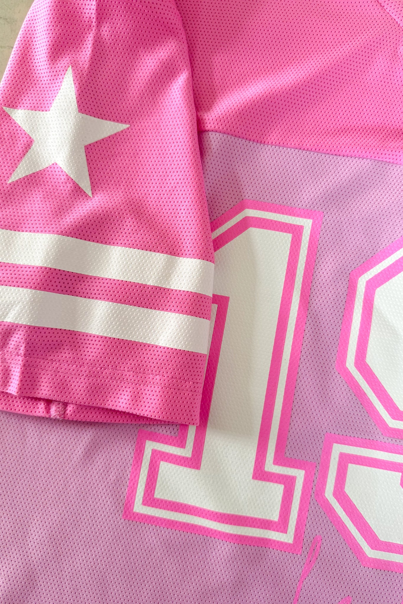 Star Player Oversize Jersey Pink