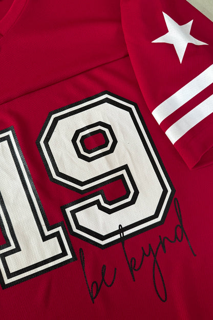 Star Player Oversize Jersey Red