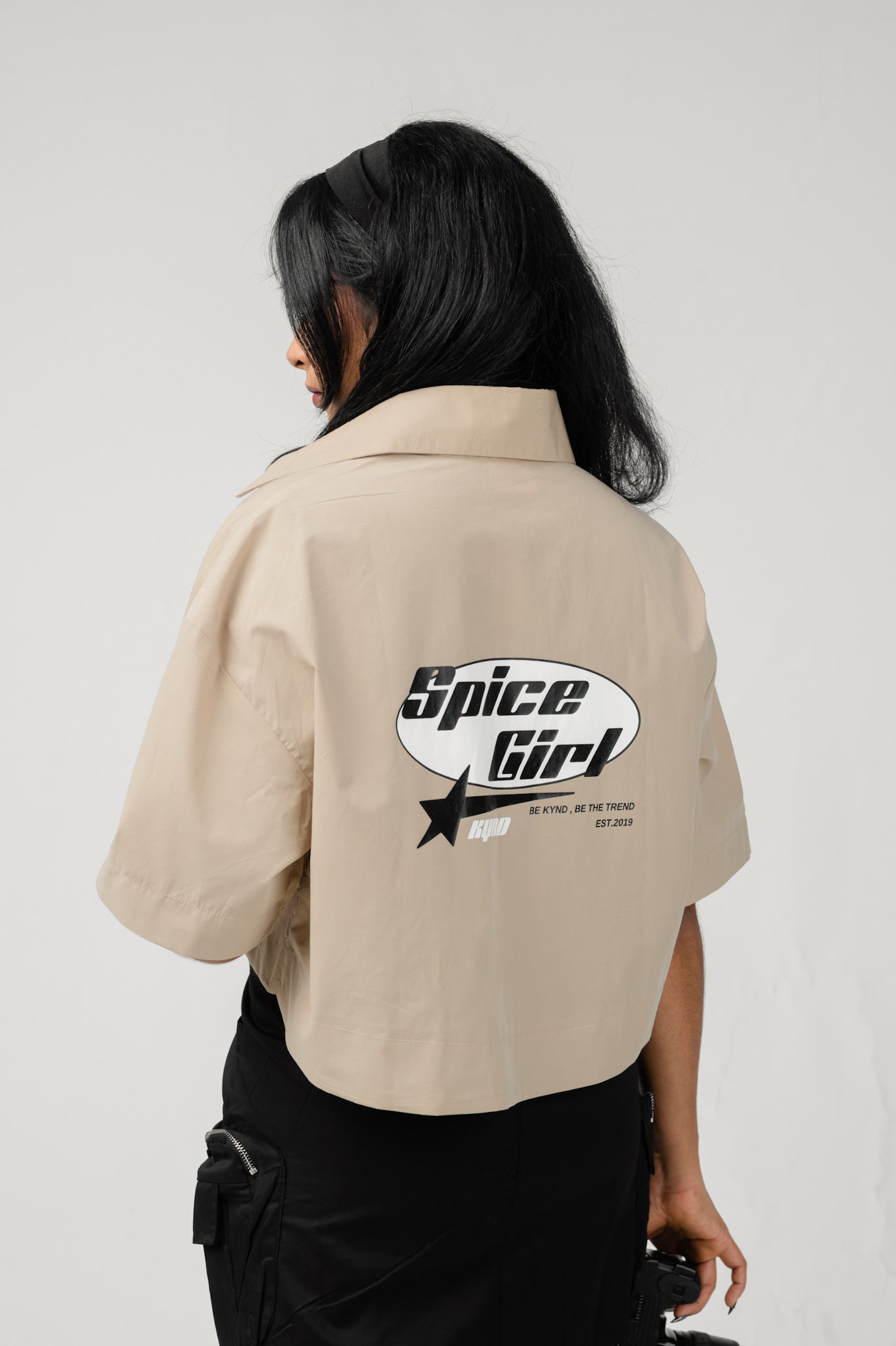 Spice Groove Crop Shirt