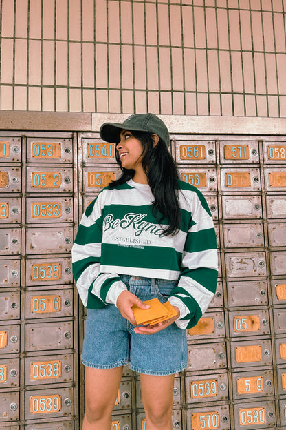 Slytherin Spirit Crop Pullover