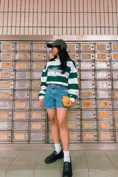 Slytherin Spirit Crop Pullover
