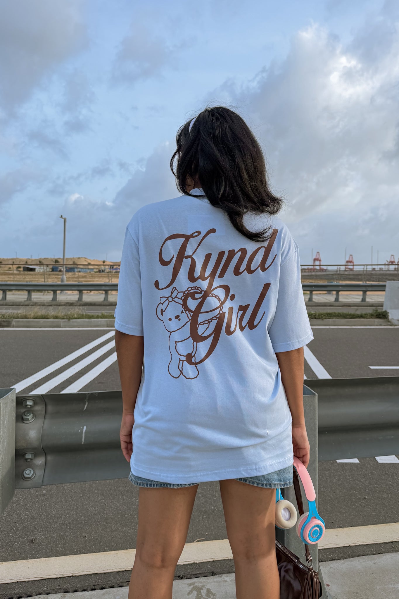 Girl Code Oversized Tee Bubblegum