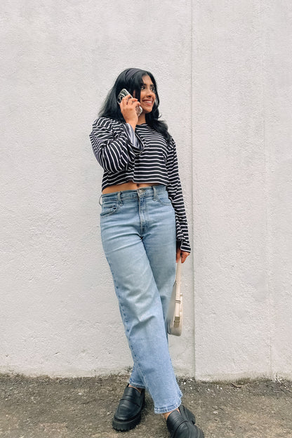 Oreo Cookie Crop Pullover