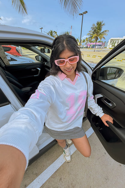 Superstar Oversized Jersey White