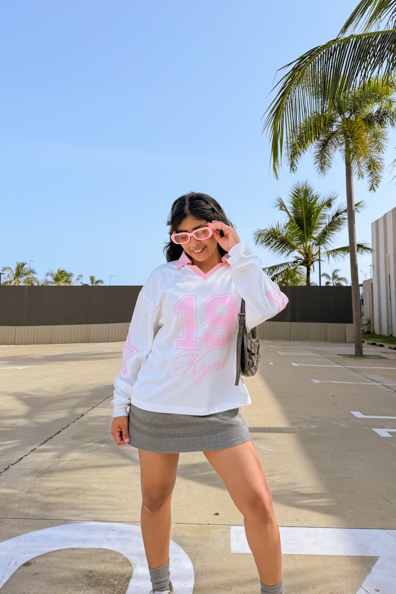 Superstar Oversized Jersey White