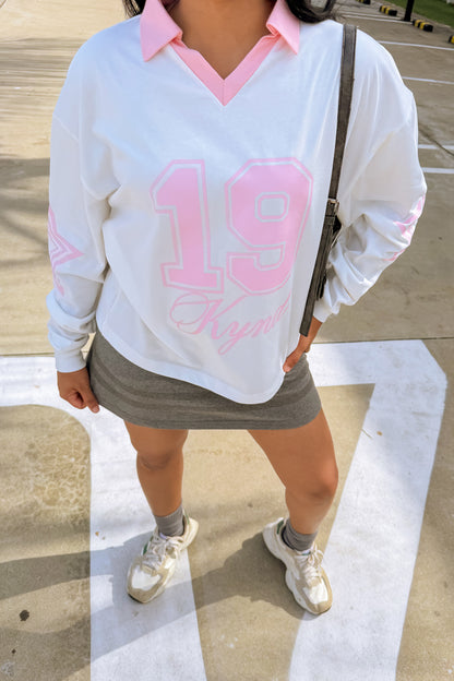 Superstar Oversized Jersey White