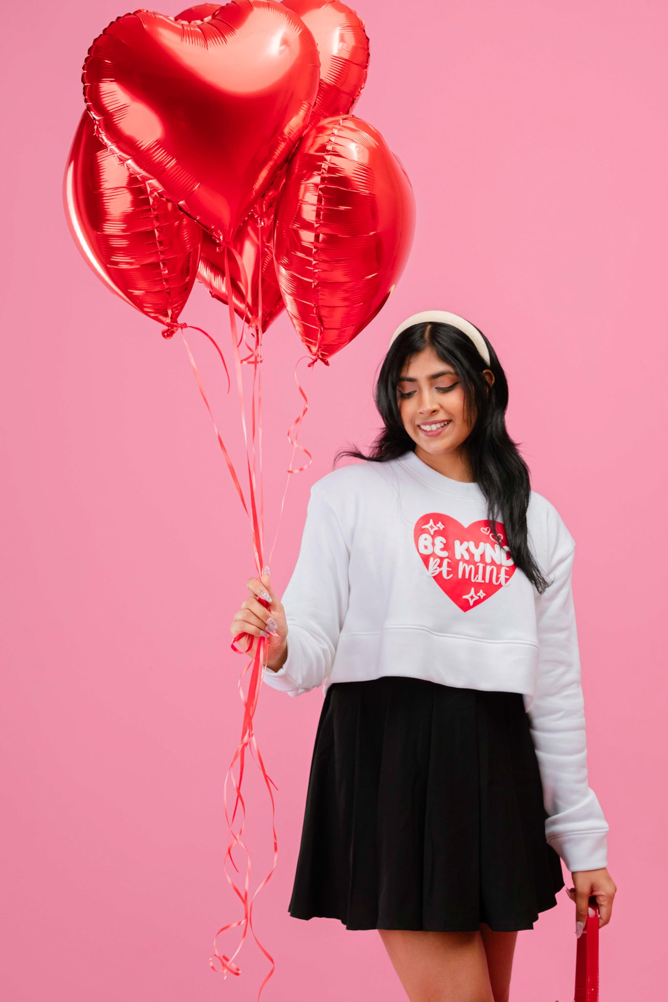 Be Mine Crop Pullover