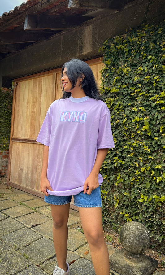 Kynd Unisex Purple Oversize T Shirt