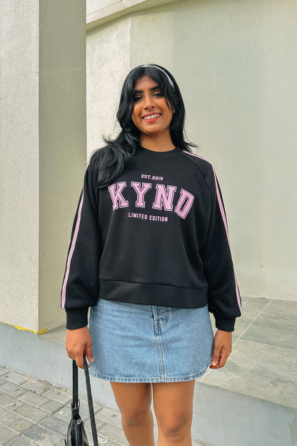 Kynd Classic Jet Black Sweatshirt