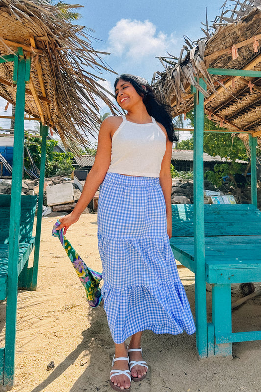 Santorini Tiered Skirt