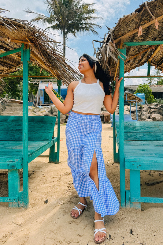 Santorini Tiered Skirt