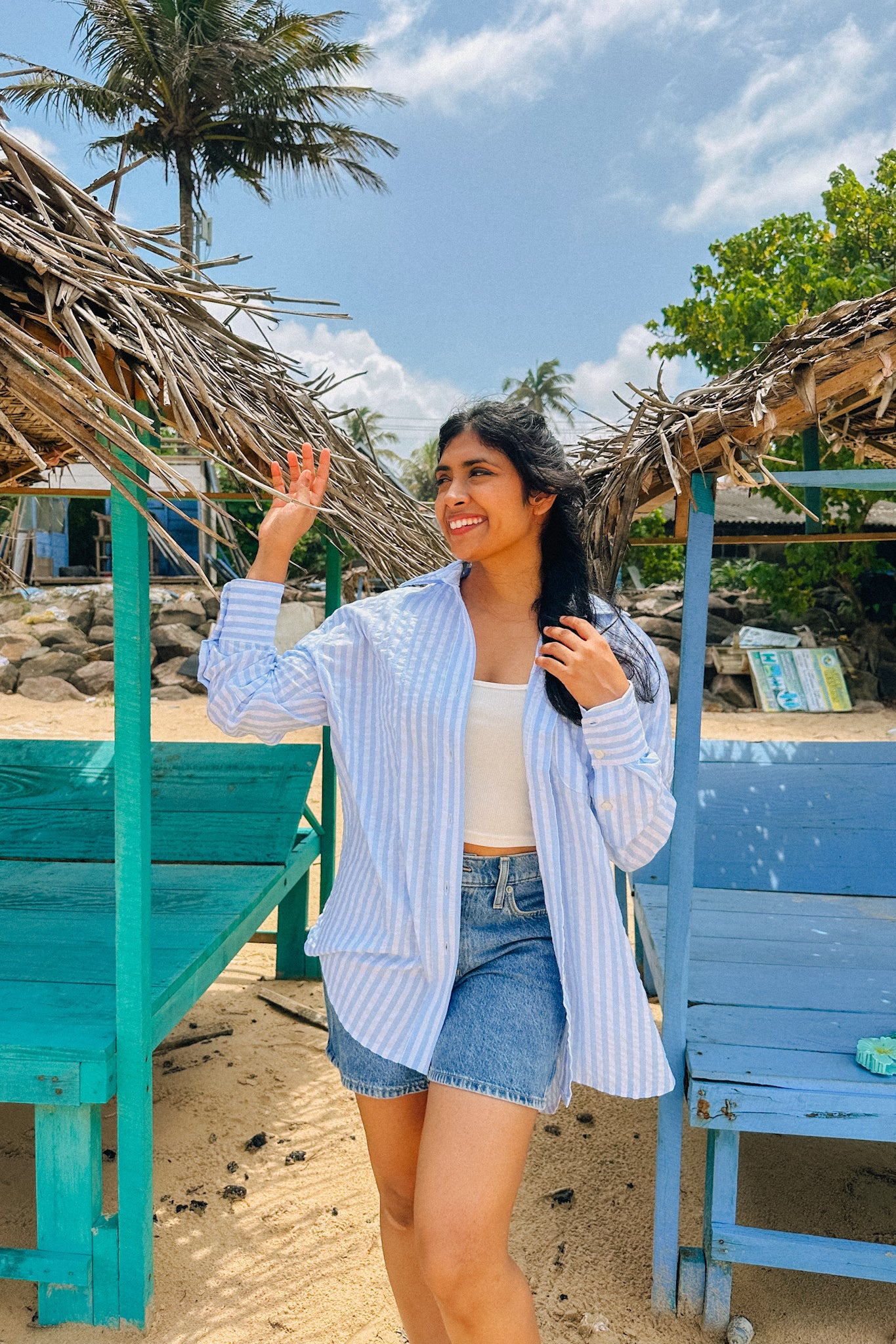 Skywave Oversize Shirt