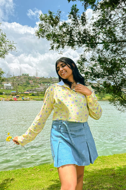 Buttercup Polo Neck Pullover