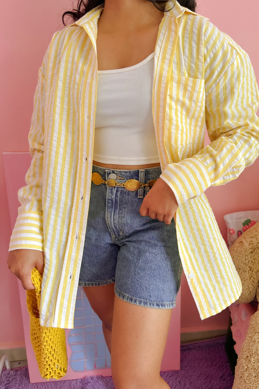Hello Sunshine Oversize Shirt